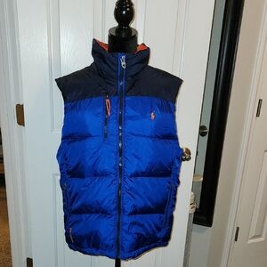 Ralph Lauren Blue Puffer Vest